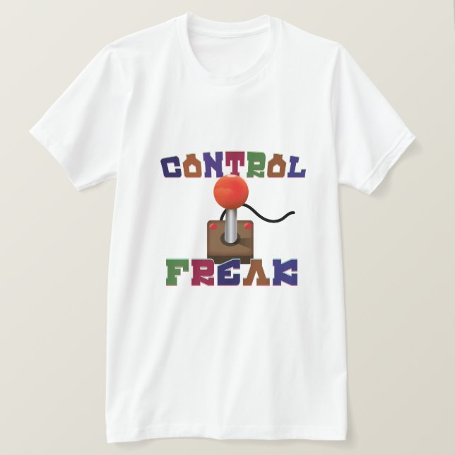Camiseta Control Freak (Anverso del diseño)