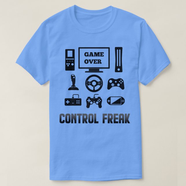 Camiseta Control Freak Video Game Player Gaming Gamer Pc Co (Diseño del anverso)