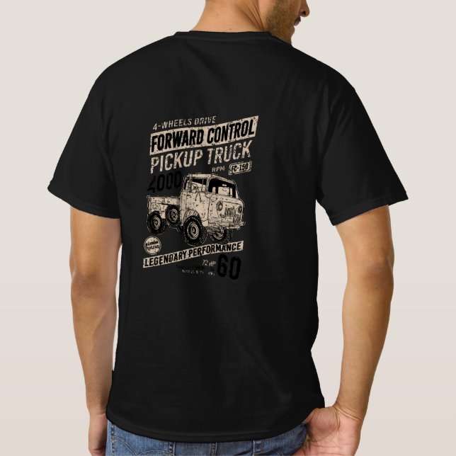 Camiseta Control Jeep Forward FC-150 T-Shirt (Reverso)