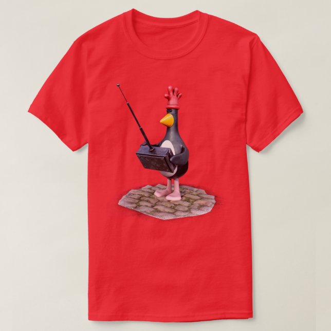 Camiseta Control remoto Mcgraw de Feathers (Diseño del anverso)