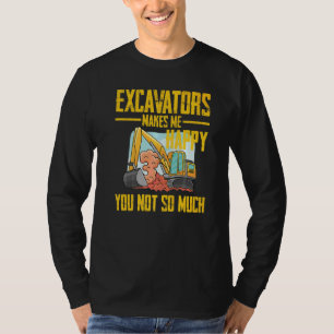 Camiseta Control Remoto Para Operador De Excavadora Máquina