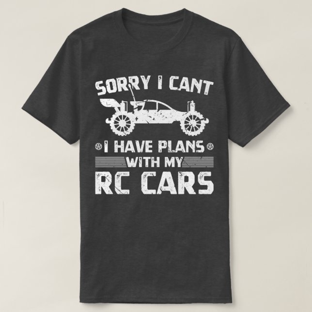 Camiseta Control remoto por hobby RC (Diseño del anverso)