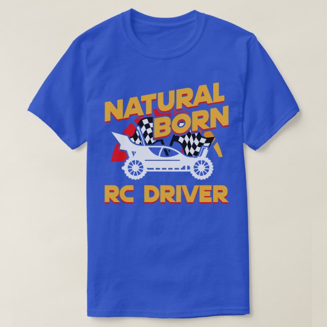 Camiseta Control remoto Racer Racer de controlador RC natur (Diseño del anverso)