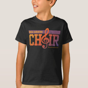 Camiseta Control social del grupo de coro de nombres coinci