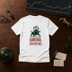 Camiseta Controla Tus Emociones Toro Mentalidad Comercial D