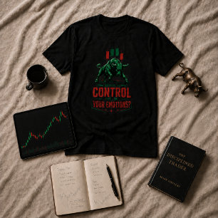Camiseta Controla Tus Emociones Toro Mentalidad Comercial D
