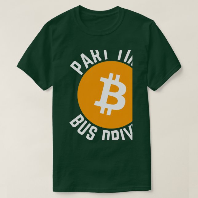 Camiseta Controlador de bus de Bitcoin (Diseño del anverso)