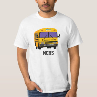 Camiseta Controlador de bus de escuela de calificación de 5