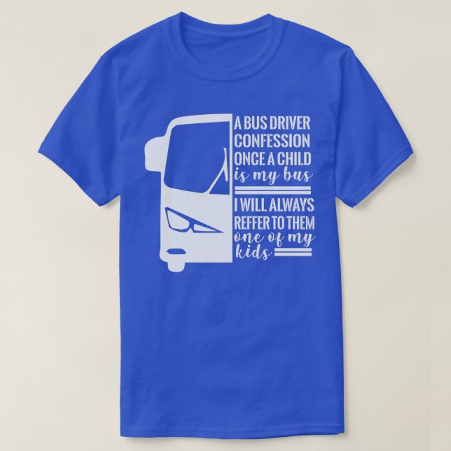 Camiseta Controlador de bus de regalo (Diseño del anverso)