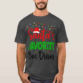Camiseta Controlador de bus favorito de Santas