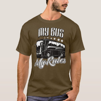 Camiseta Controlador de bus Mi bus Mis reglas