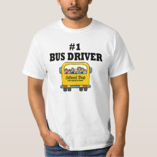 Camiseta Controlador de bus número uno