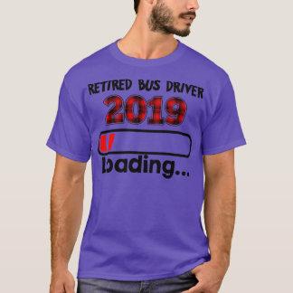 Camiseta Controlador de bus retirado 2019 Cargando T