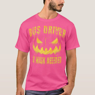 Camiseta Controlador de bus sin máscara necesaria