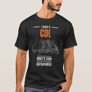 Camiseta Controlador de CDL Truck TShirt
