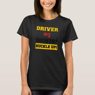 Camiseta Controlador de coche de Carreras de conducción de 
