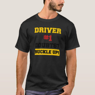 Camiseta Controlador de coche de Carreras de conducción de 