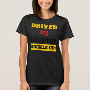 Camiseta Controlador de coche de Carreras de conducción de 