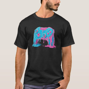 Camiseta Controlador de Drip Gamer Chicos Videojuego Juegos
