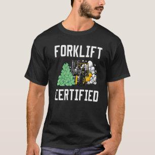 Camiseta Controlador de elevación de horquilla con certific