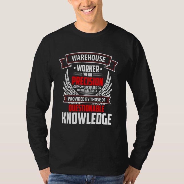 Camiseta Controlador de elevador de horquilla Logisticist W (Anverso)