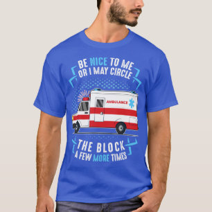 Camiseta Controlador de EMT de ambulancia Par sarcástico de