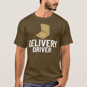 Camiseta Controlador de entrega de alimentos que entrega un