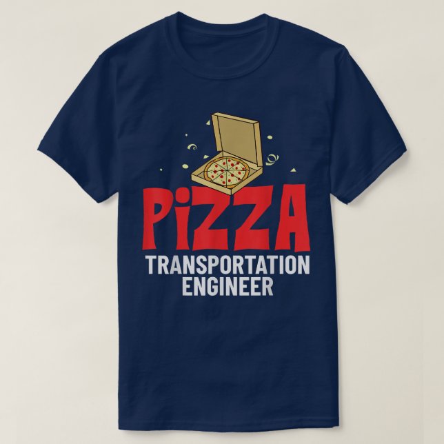 Camiseta Controlador de entrega de alimentos que entrega un (Diseño del anverso)