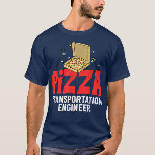 Camiseta Controlador de entrega de alimentos que entrega un