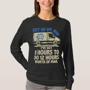 Camiseta Controlador de entrega de servicios postales y tra