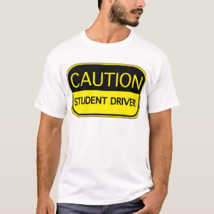 Camiseta Controlador de estudiante de precaución