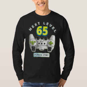 Camiseta Controlador de juego 65th Birthday Next Level 65