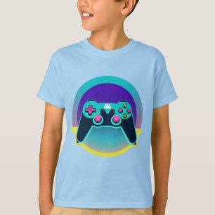 Camiseta Controlador de juego colorido