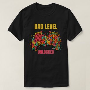 Camiseta Controlador de juego colorido desbloqueado para el