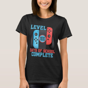 Camiseta Controlador De Juego Completa De Nivel 100 Días Es