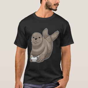 Camiseta Controlador de juego de foca