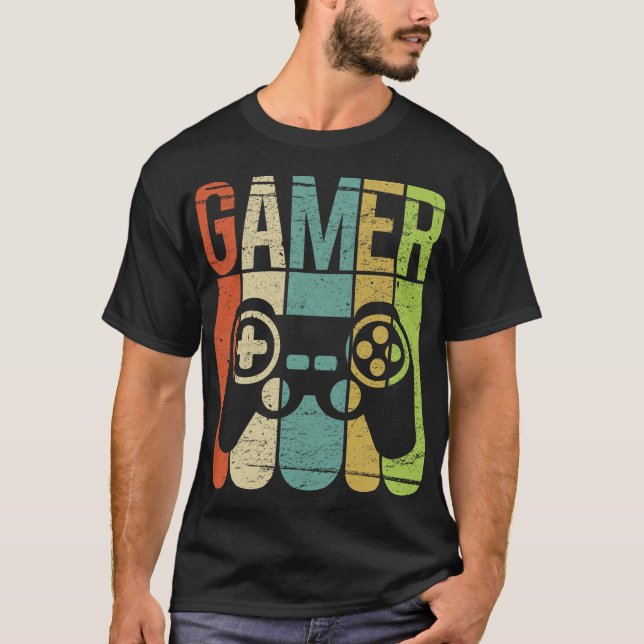 Camiseta Controlador de juego de jugador (Anverso)