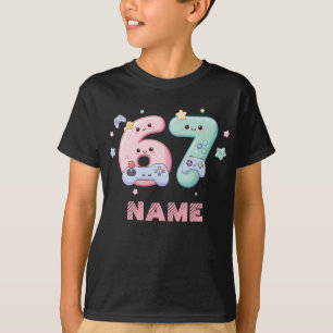 Camiseta Controlador de juego personalizado lindo kawaii pa