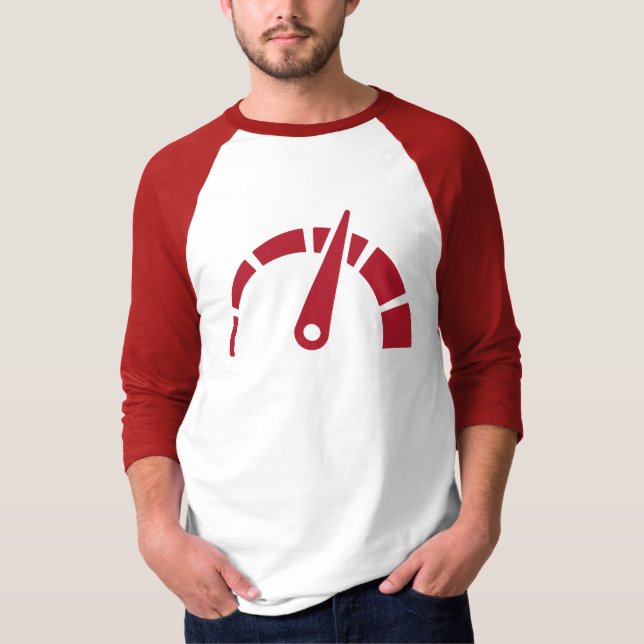 Camiseta Controlador de juego Speedometer Gran Turismo GT7 (Anverso)