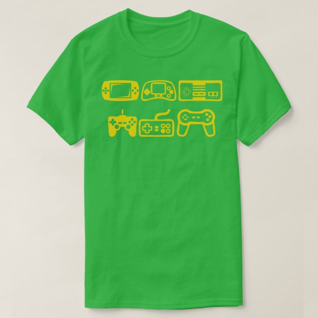 Camiseta Controlador de juegos (Diseño del anverso)