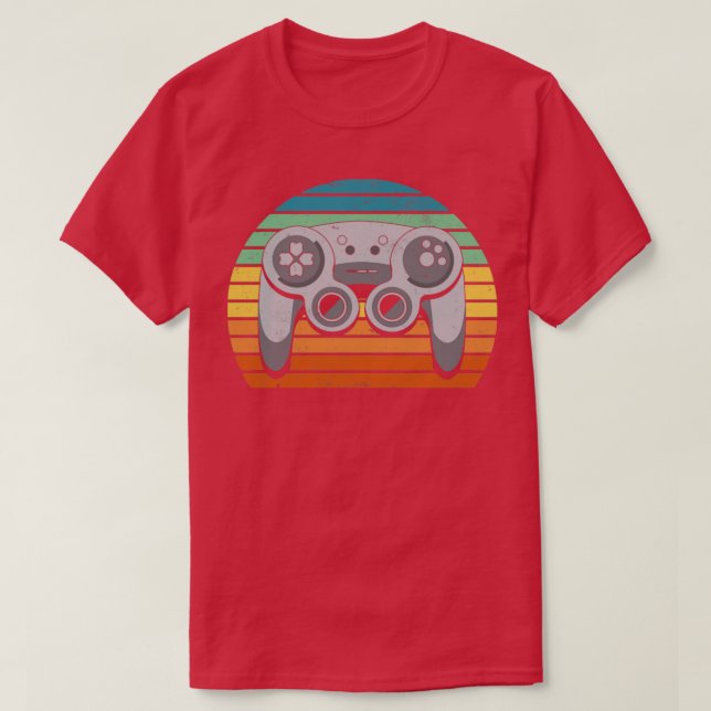 Camiseta Controlador de juegos2 (Diseño del anverso)