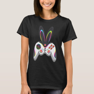 Camiseta Controlador De Juegos Con Rabbit Ears Easter Video