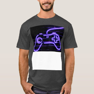 Camiseta Controlador de juegos de neón para 2