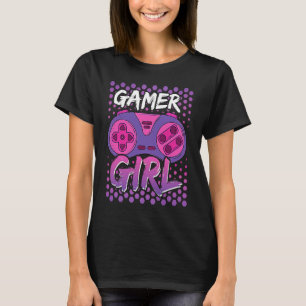 Camiseta Controlador de juegos de video de Chica para mujer