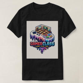 Camiseta Controlador de juegos de YouTube derretido de 16 b
