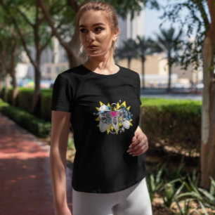 Camiseta Controlador de juegos en la escuela