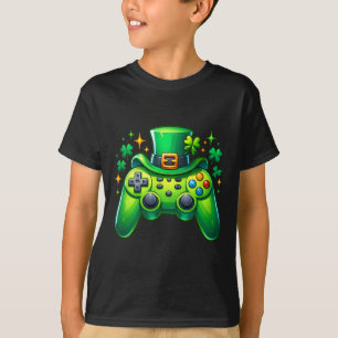 Camiseta Controlador de juegos St Patricks Day Gamer Irish