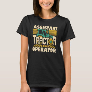 Camiseta Controlador de operador de tractores auxiliar 1