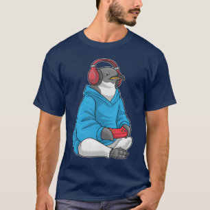 Camiseta Controlador de Penguin Gamer