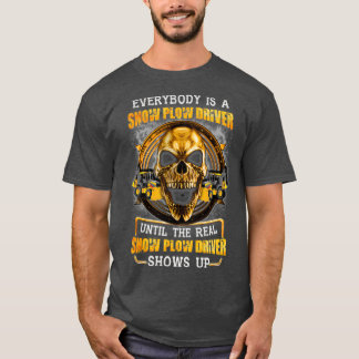Camiseta Controlador de reproducción de nieve real